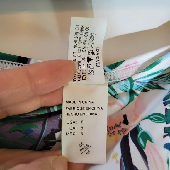 ❤ 3 For $35 cocoship swim beach bottom tropical print high coverage runch 8 - Picture 8 of 9
